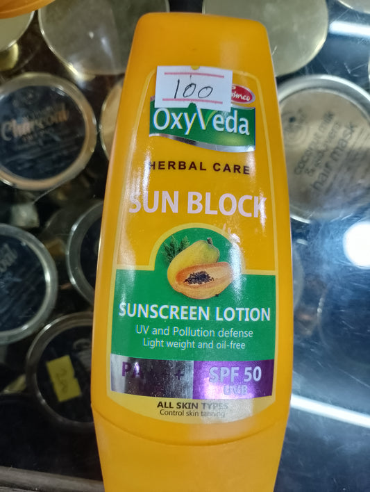 Sun Block 50