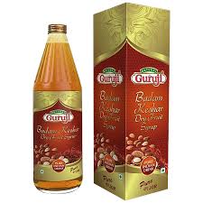 Guruji Badam Keshar Dry Fruit Syrup 750ml